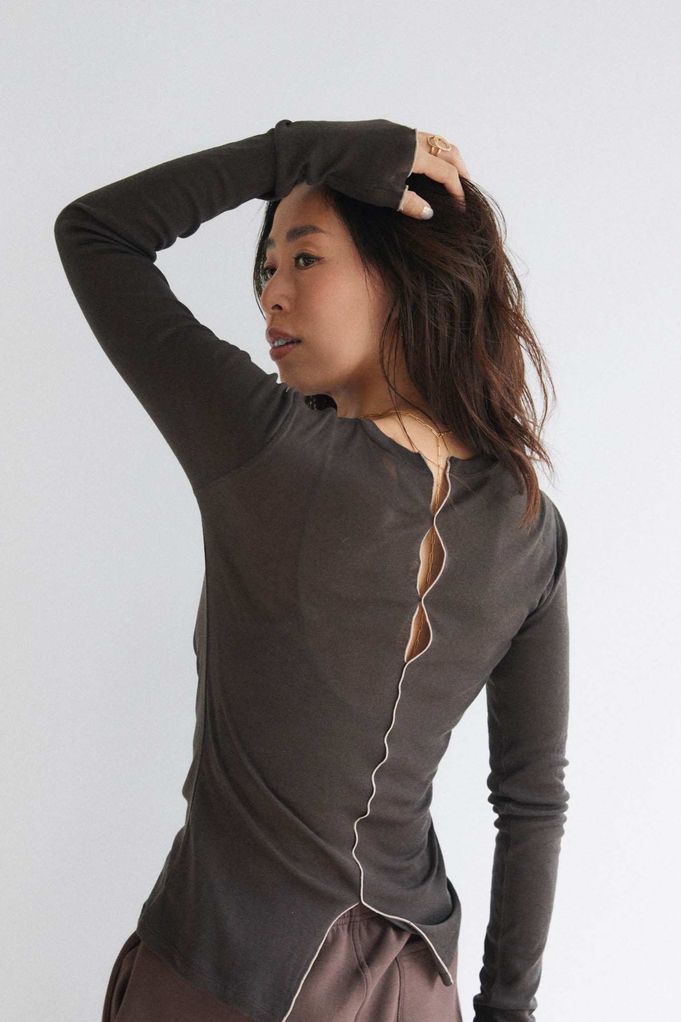 DOUBLE-SIDED LONG TEE