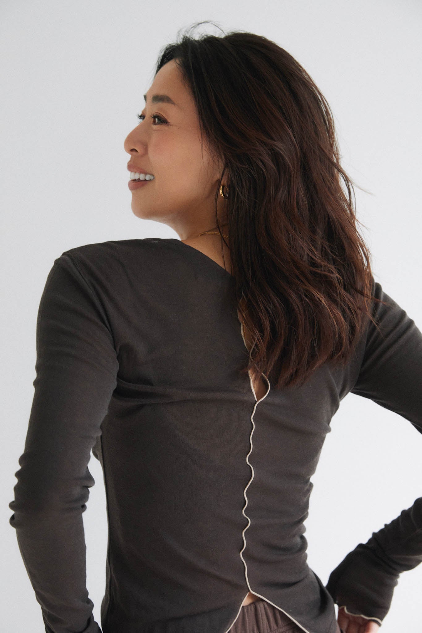 DOUBLE-SIDED LONG TEE