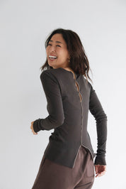 DOUBLE-SIDED LONG TEE