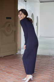 【12/6以降順次お届け】RIBBED KNIT DRESS