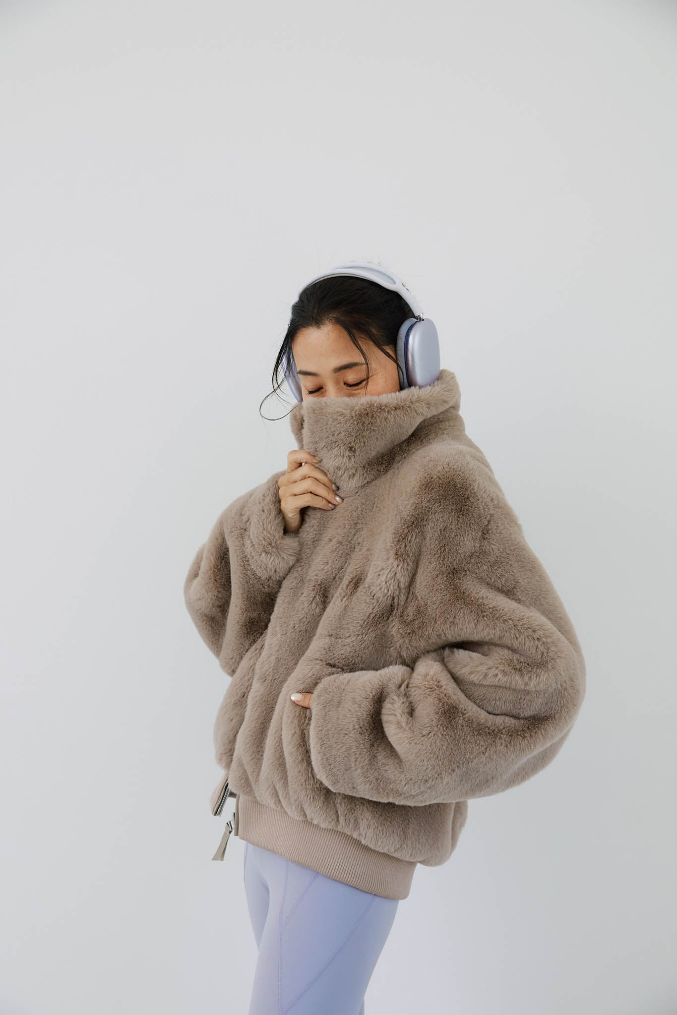 【10月末お届け】ECO FUR JACKET
