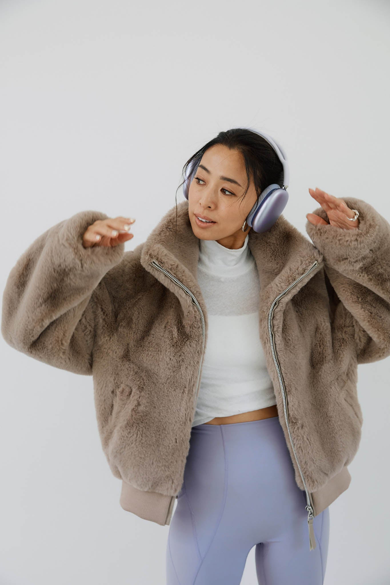 【10月末お届け】ECO FUR JACKET