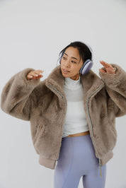 【10月末お届け】ECO FUR JACKET