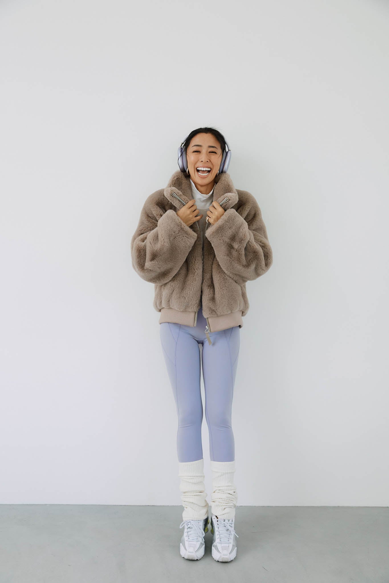 【10月末お届け】ECO FUR JACKET