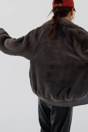 【10月末お届け】ECO FUR JACKET