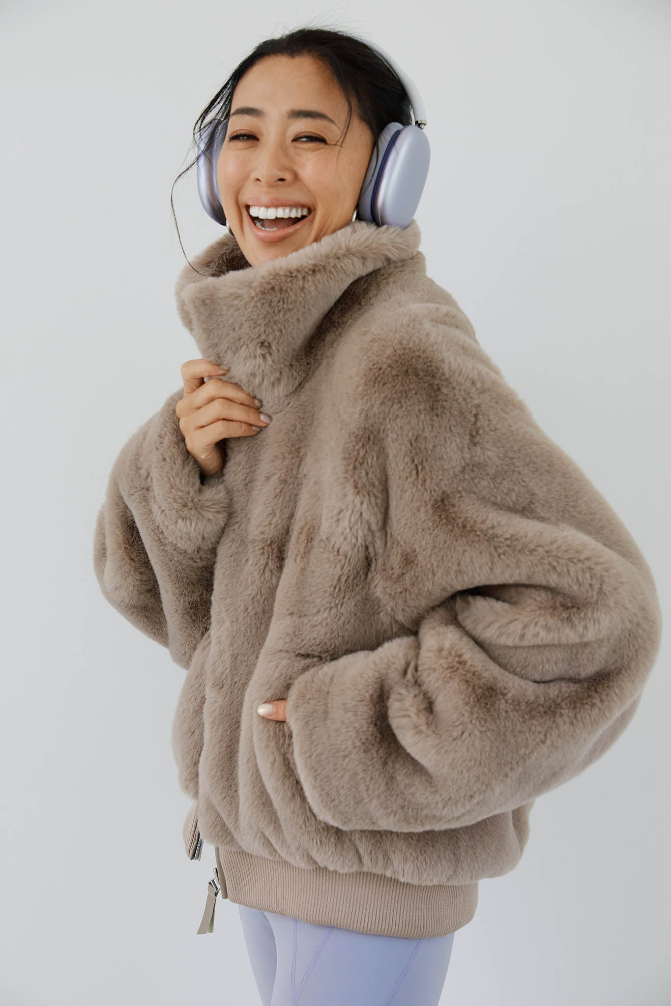 【10月末お届け】ECO FUR JACKET