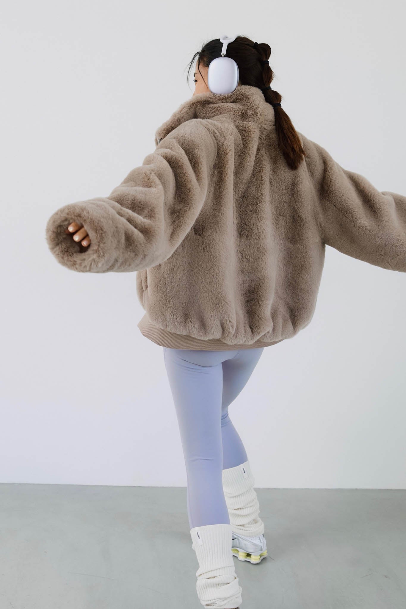 【10月末お届け】ECO FUR JACKET