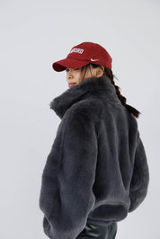 【10月末お届け】ECO FUR JACKET