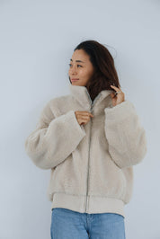 【10月末お届け】ECO FUR JACKET