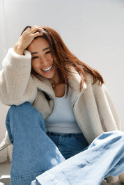 【10月末お届け】ECO FUR JACKET