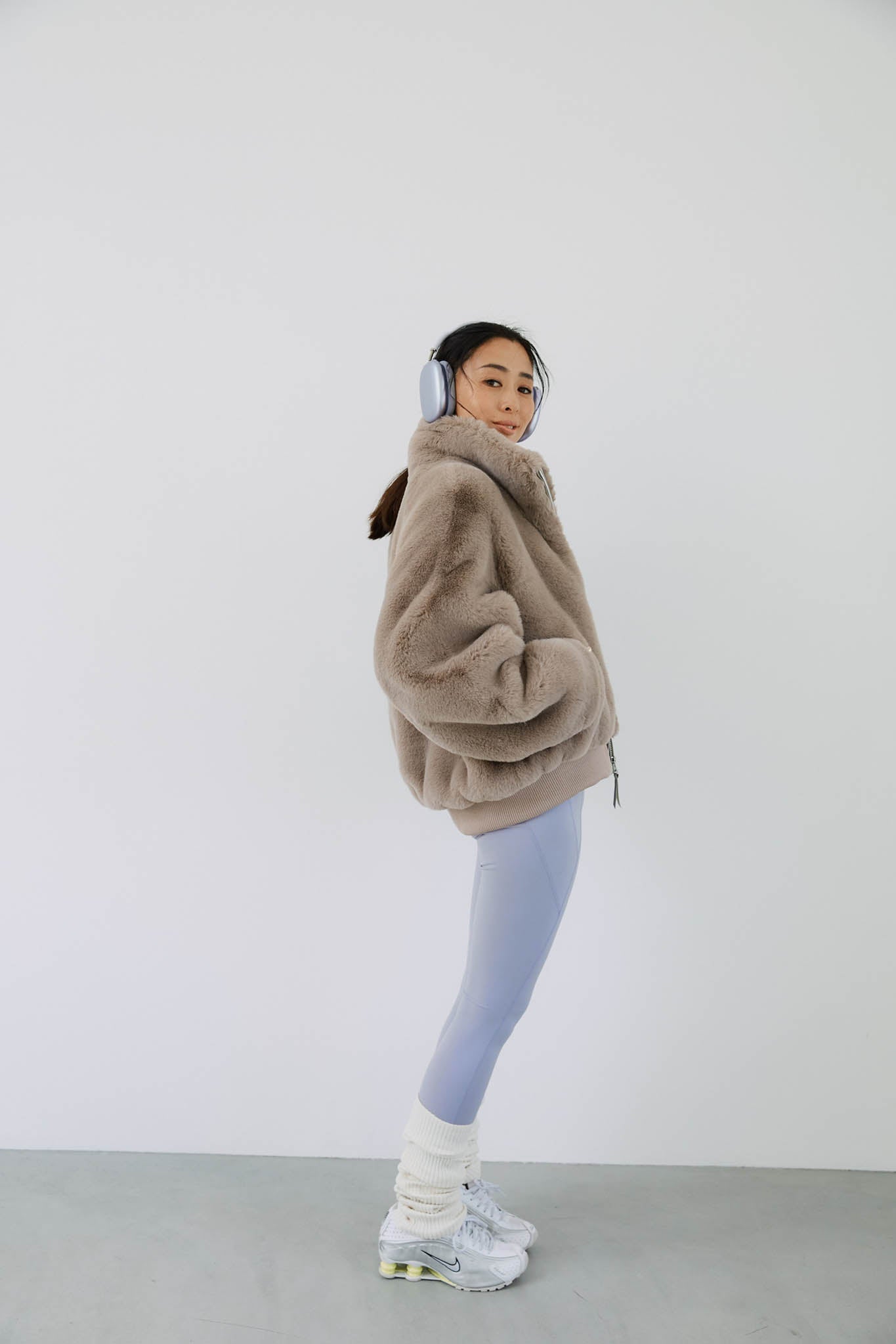 【10月末お届け】ECO FUR JACKET