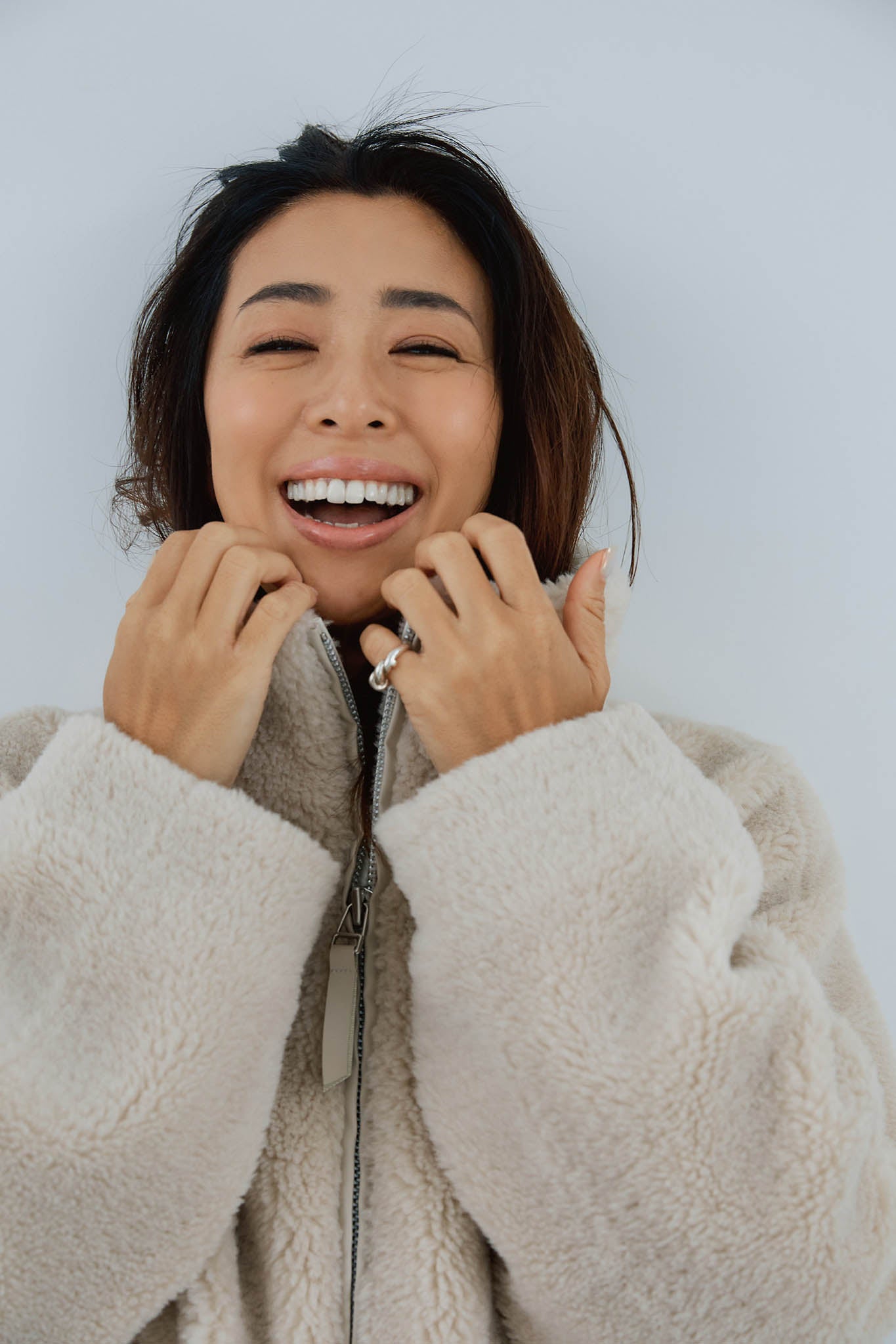 【10月末お届け】ECO FUR JACKET