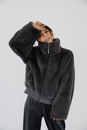 【10月末お届け】ECO FUR JACKET