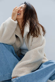 【10月末お届け】ECO FUR JACKET