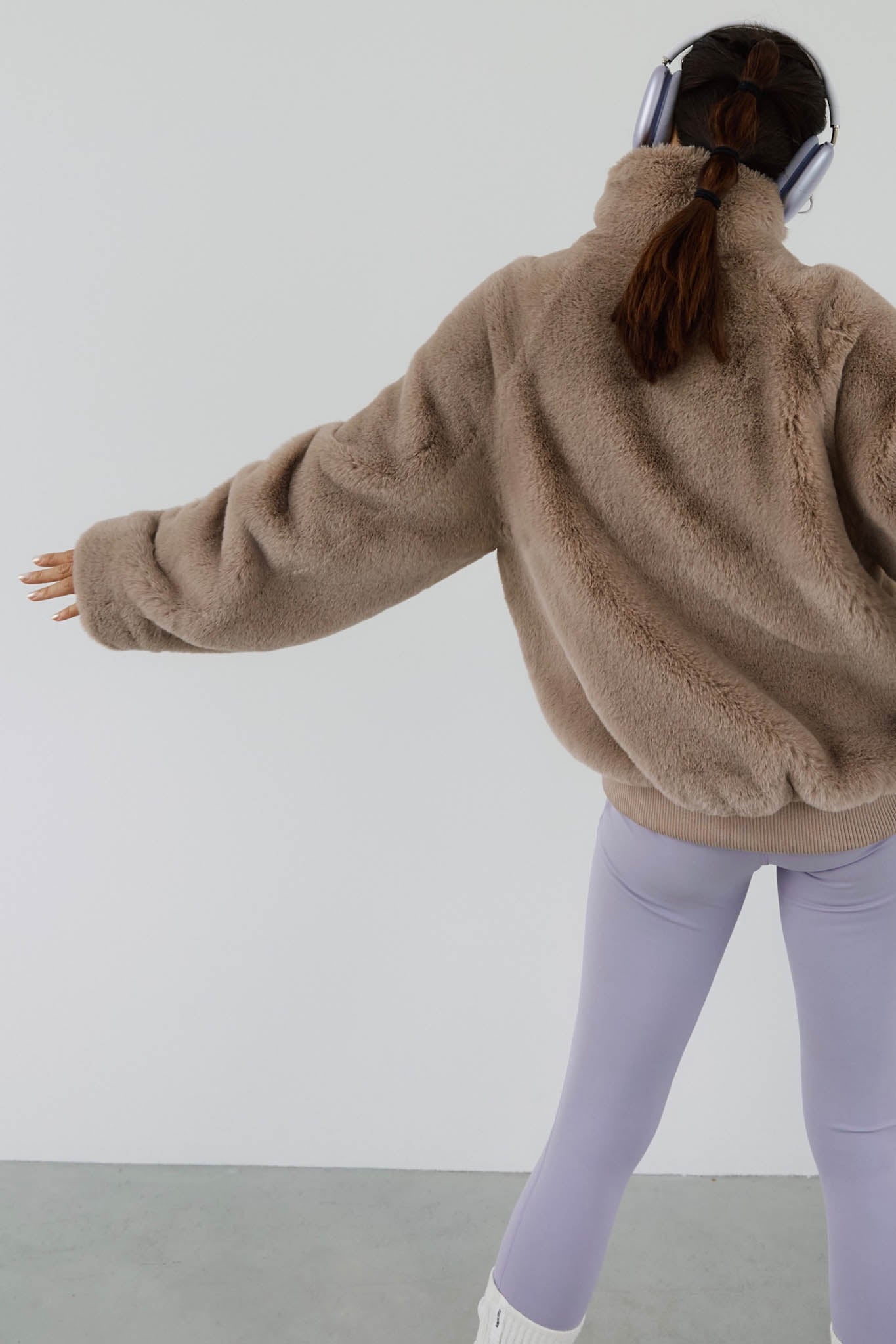 【10月末お届け】ECO FUR JACKET