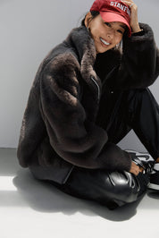 【10月末お届け】ECO FUR JACKET