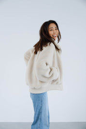 【10月末お届け】ECO FUR JACKET
