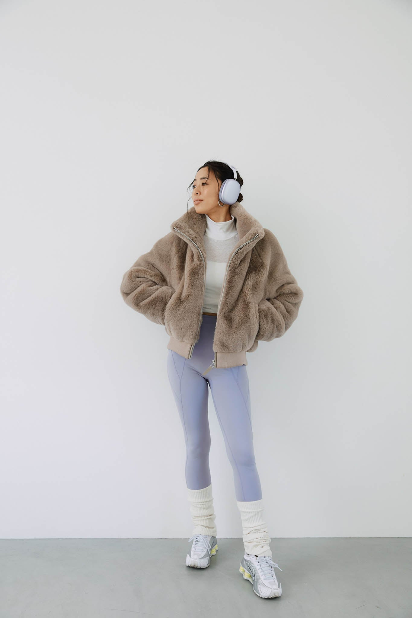 【10月末お届け】ECO FUR JACKET