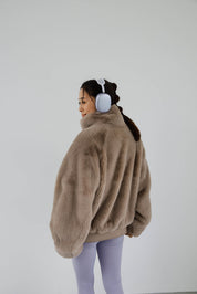 【10月末お届け】ECO FUR JACKET