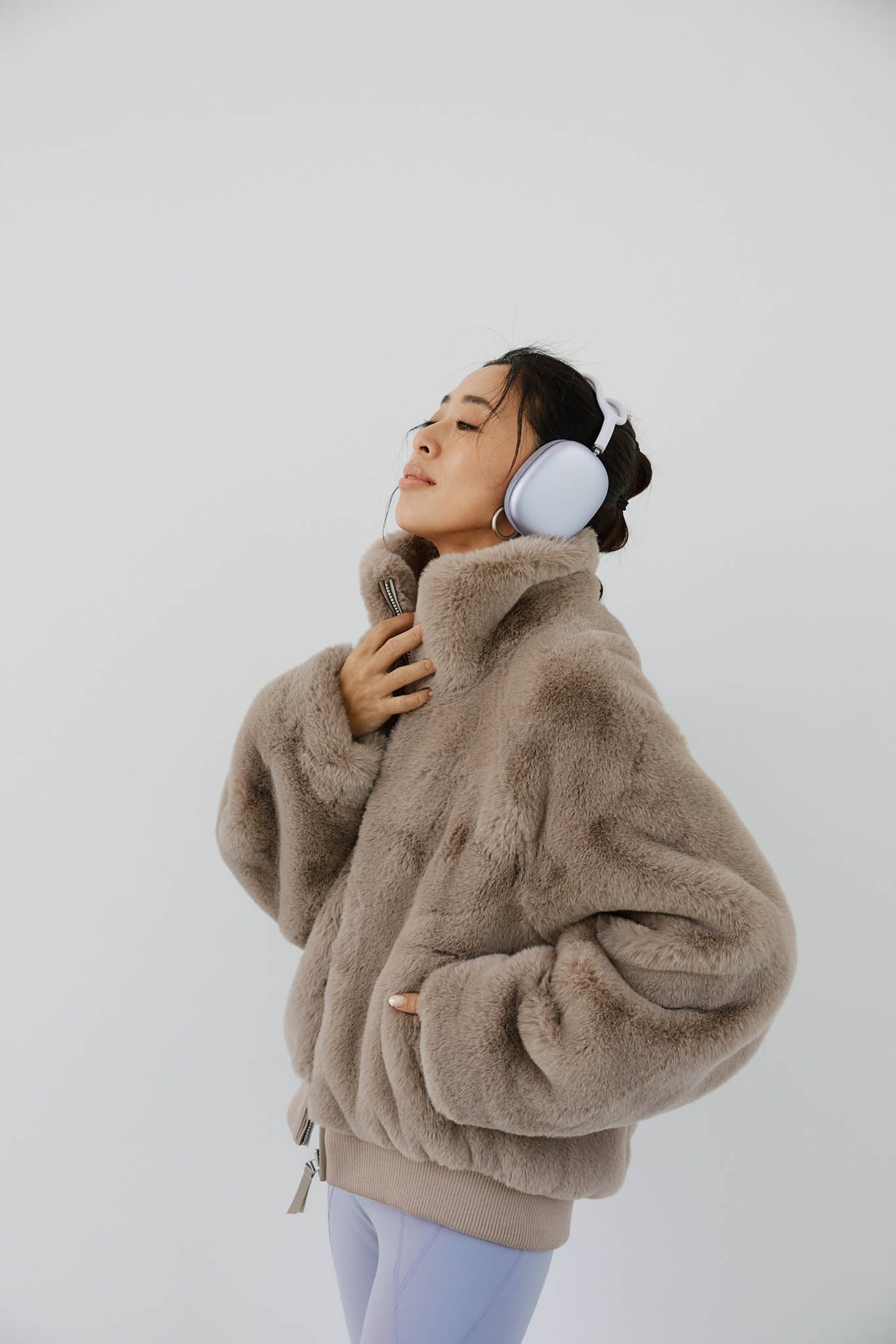 【10月末お届け】ECO FUR JACKET
