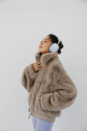 【10月末お届け】ECO FUR JACKET
