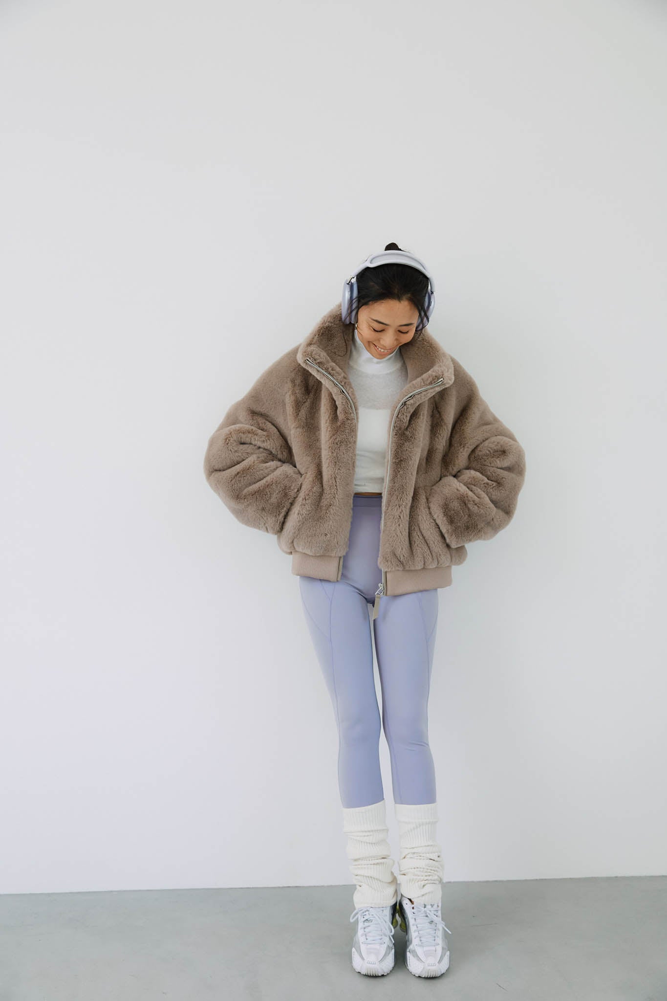 【10月末お届け】ECO FUR JACKET
