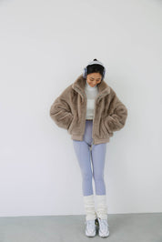 【10月末お届け】ECO FUR JACKET