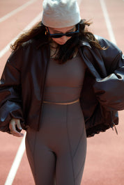 【11月中旬お届け】ECO LEATHER JACKET