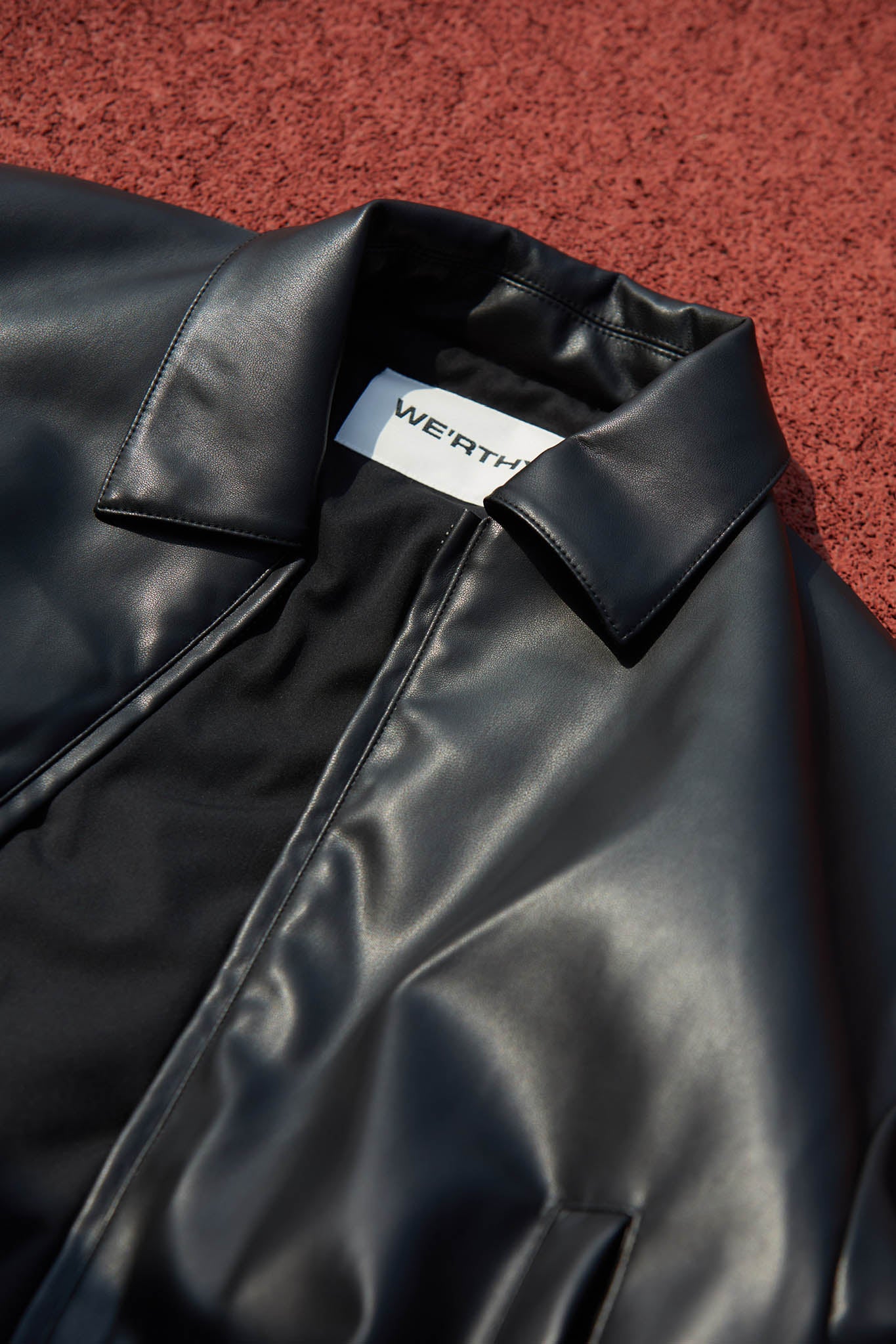 【11月中旬お届け】ECO LEATHER JACKET