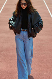 【11月中旬お届け】ECO LEATHER JACKET