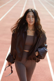 【11月中旬お届け】ECO LEATHER JACKET