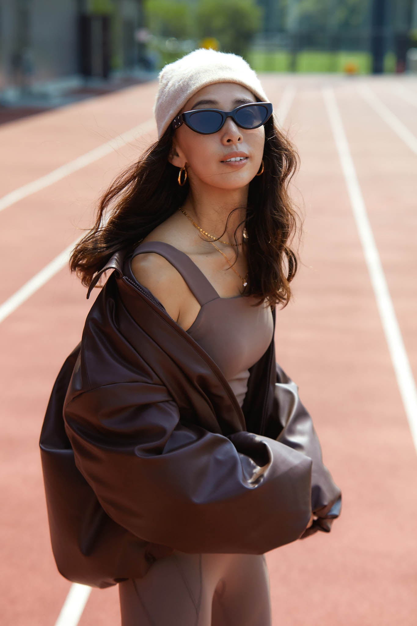 【11月中旬お届け】ECO LEATHER JACKET