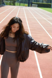 【11月中旬お届け】ECO LEATHER JACKET