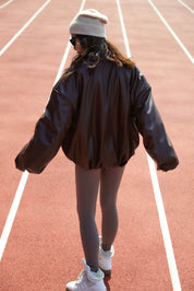 【11月中旬お届け】ECO LEATHER JACKET