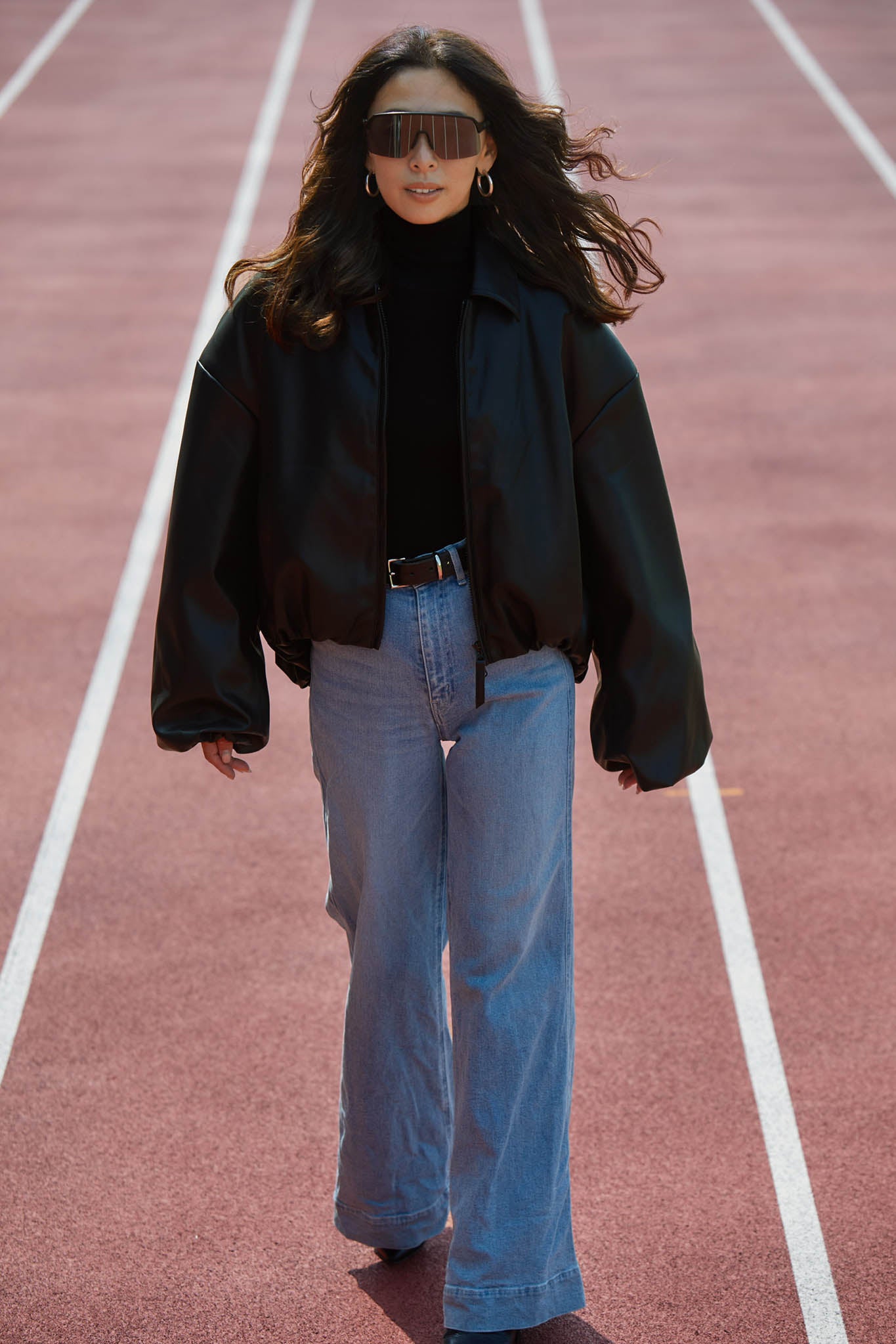 【11月中旬お届け】ECO LEATHER JACKET