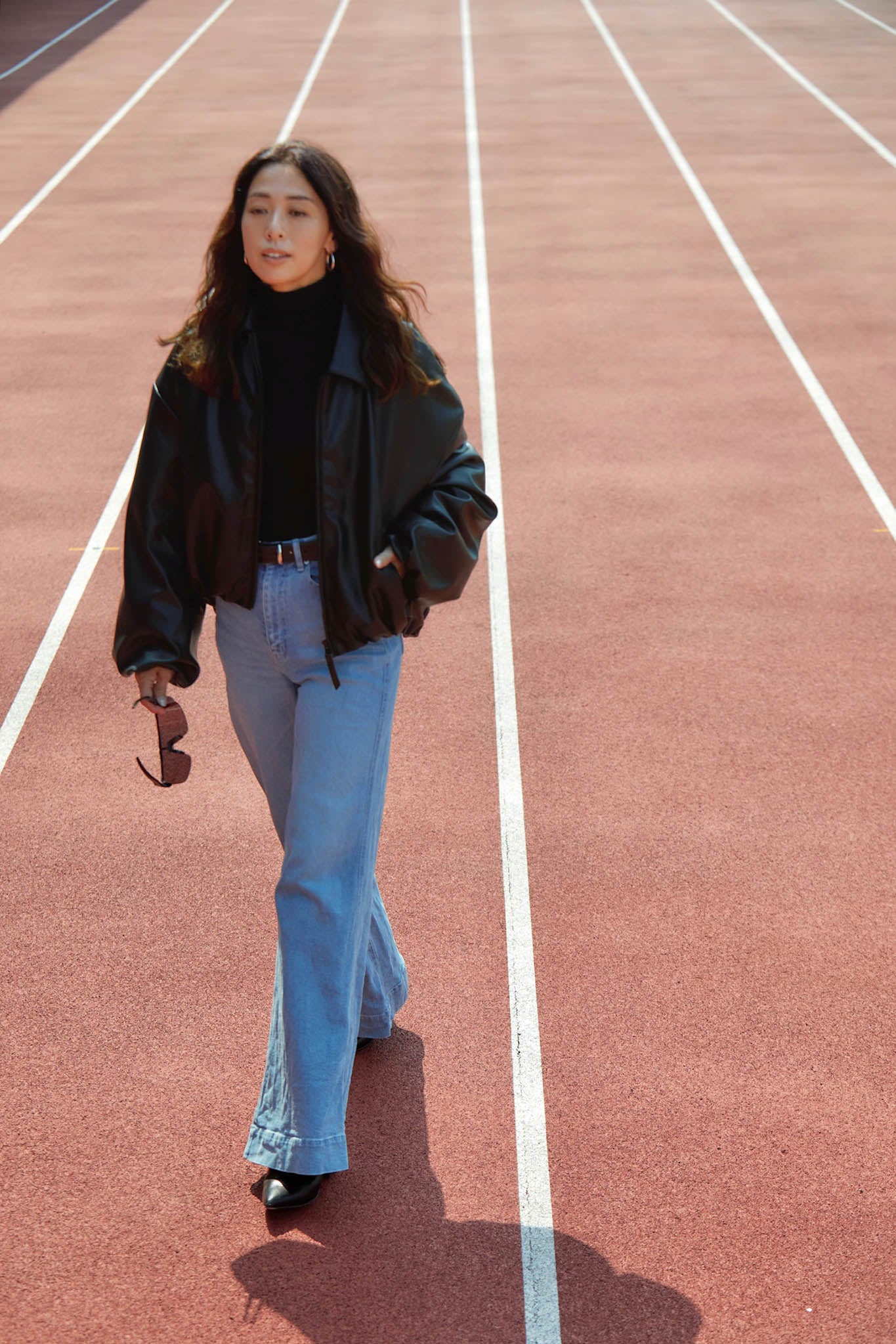 【11月中旬お届け】ECO LEATHER JACKET