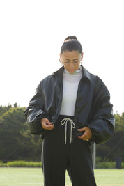 【11月中旬お届け】ECO LEATHER JACKET