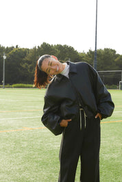 【11月中旬お届け】ECO LEATHER JACKET