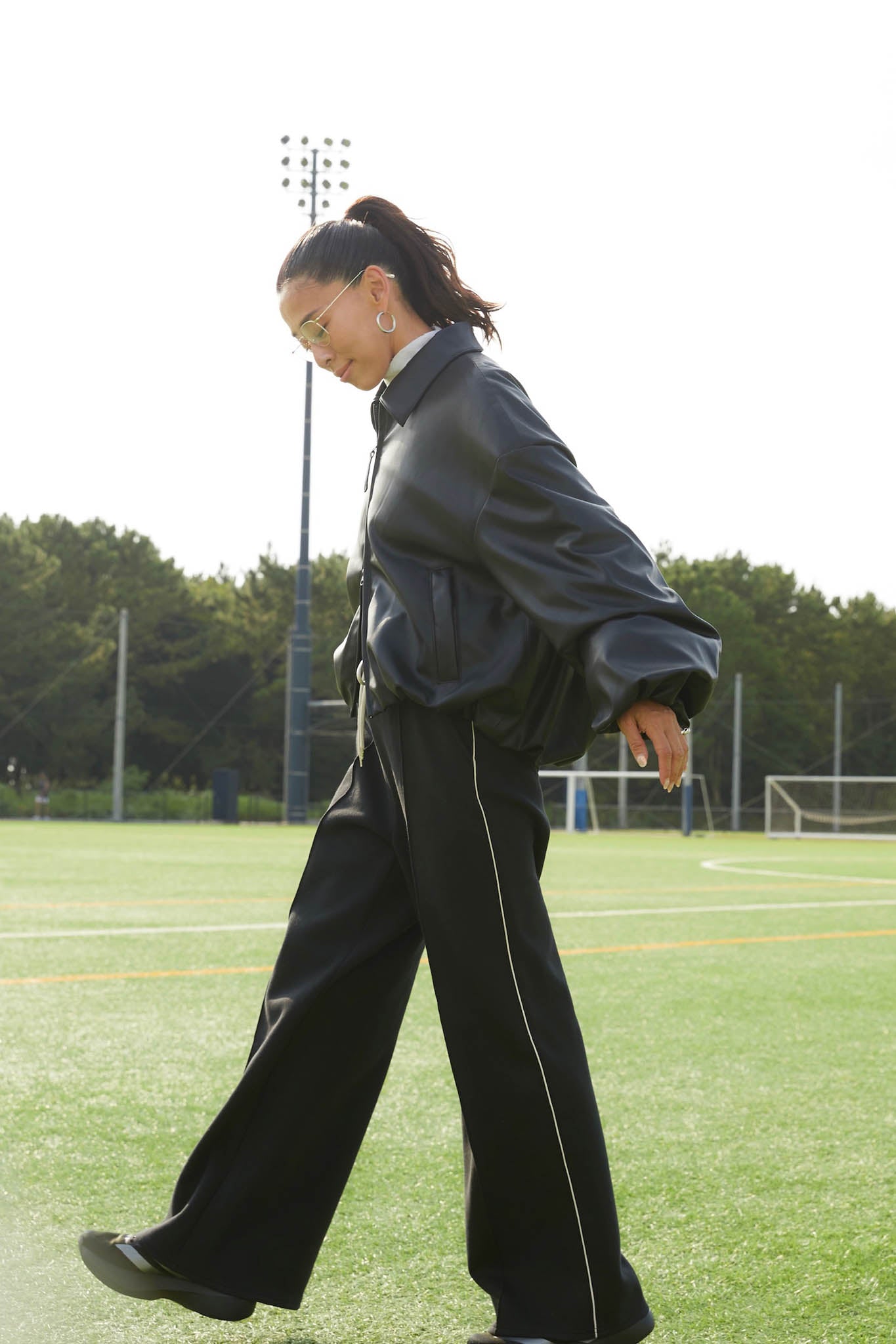 【11月中旬お届け】ECO LEATHER JACKET