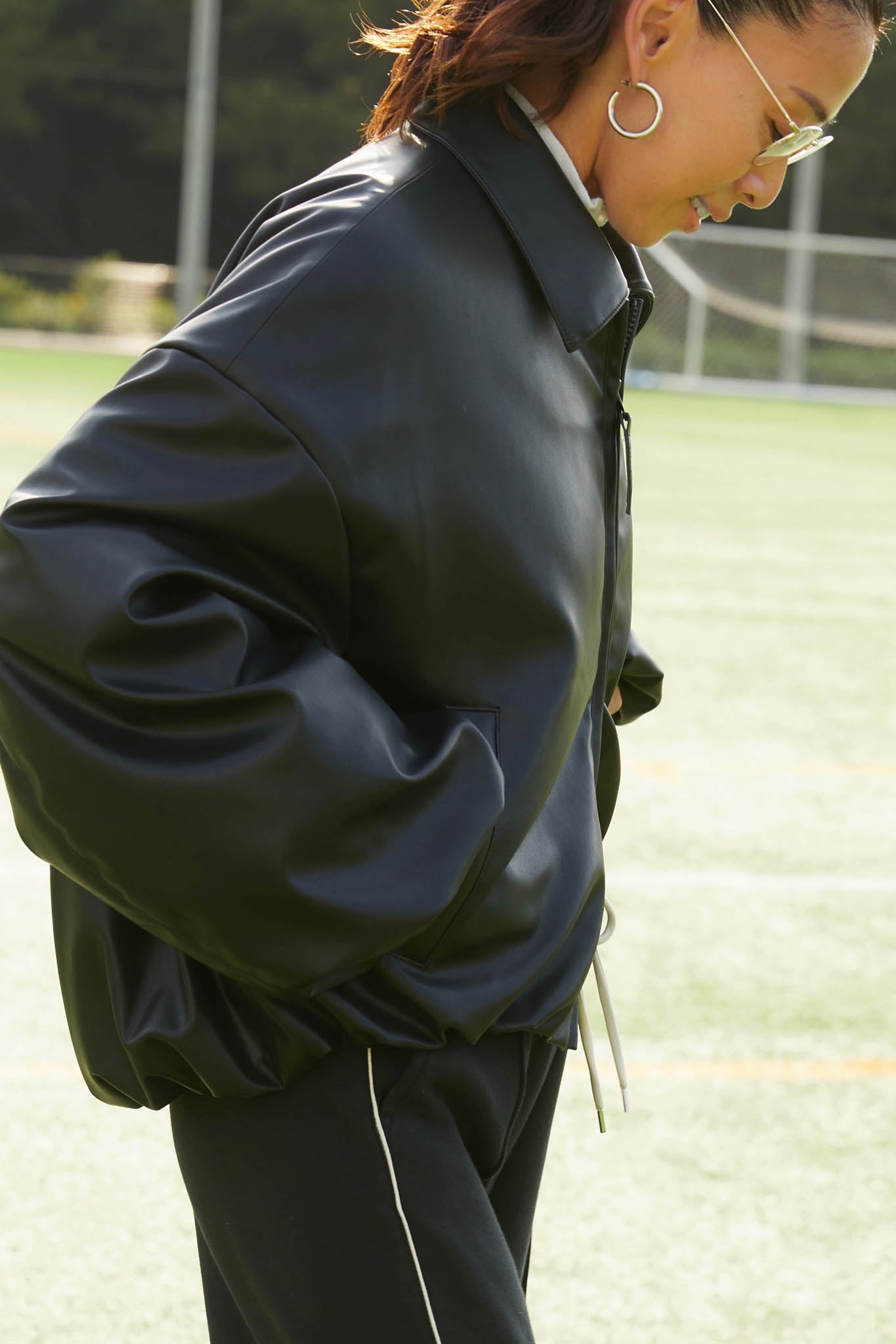 【11月中旬お届け】ECO LEATHER JACKET