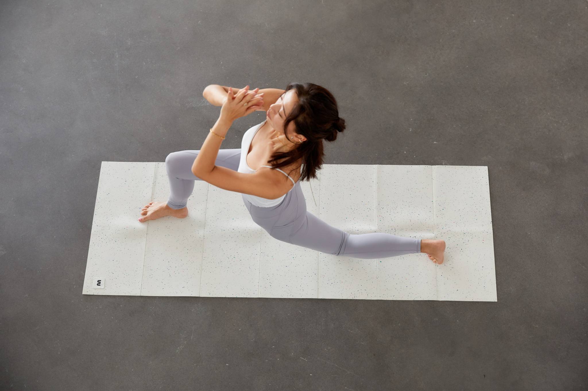 【すぐにお届け】WE'RTHY × Style Boat Market COLLABORATION 折りたたみYOGA MAT（単品）