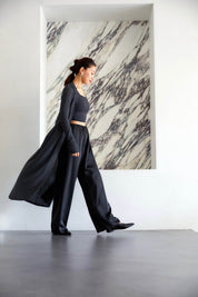 【5月1日以降お届け】SHEER COTTON LONG CARDIGAN