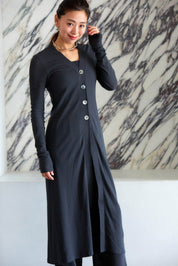 【5月1日以降お届け】SHEER COTTON LONG CARDIGAN