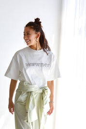 WE'RTHY LOGO  BIG TEE