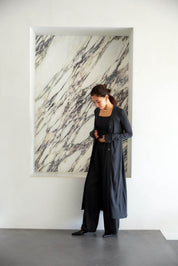 【5月1日以降お届け】SHEER COTTON LONG CARDIGAN