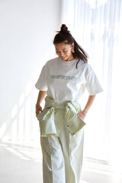 WE'RTHY LOGO  BIG TEE
