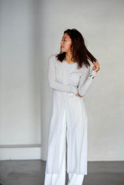 【5月1日以降お届け】SHEER COTTON LONG CARDIGAN