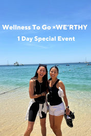 Wellness To Go × WE'RTHY  1 day special イベント ヨガ、瞑想、トークショー、ランチ （スペシャルギフト付き）