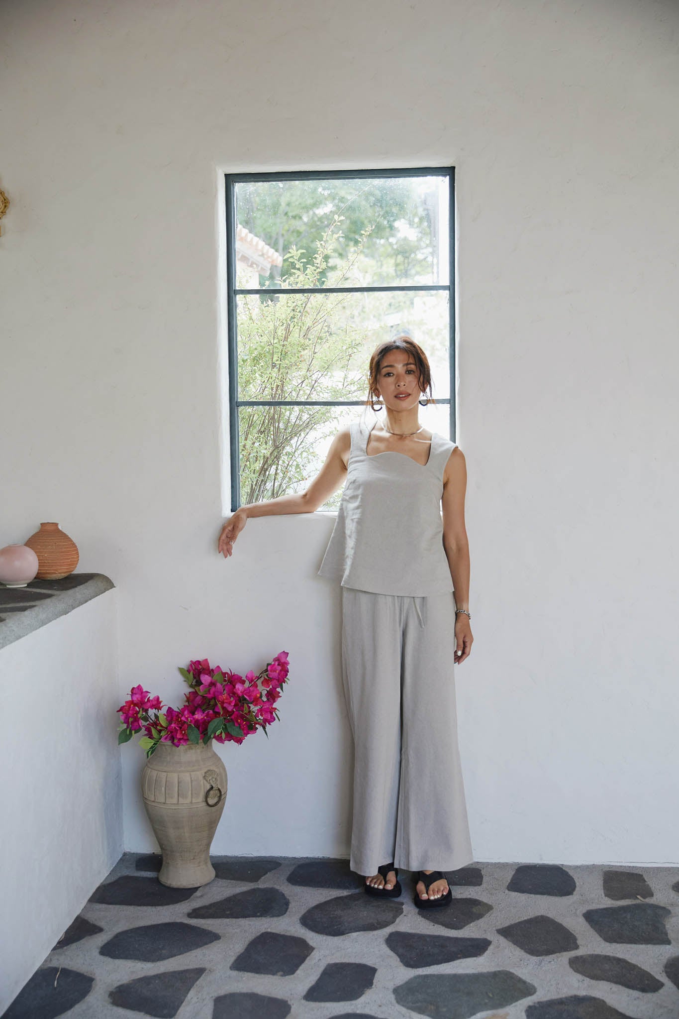 RELAXY LINEN PANTS
