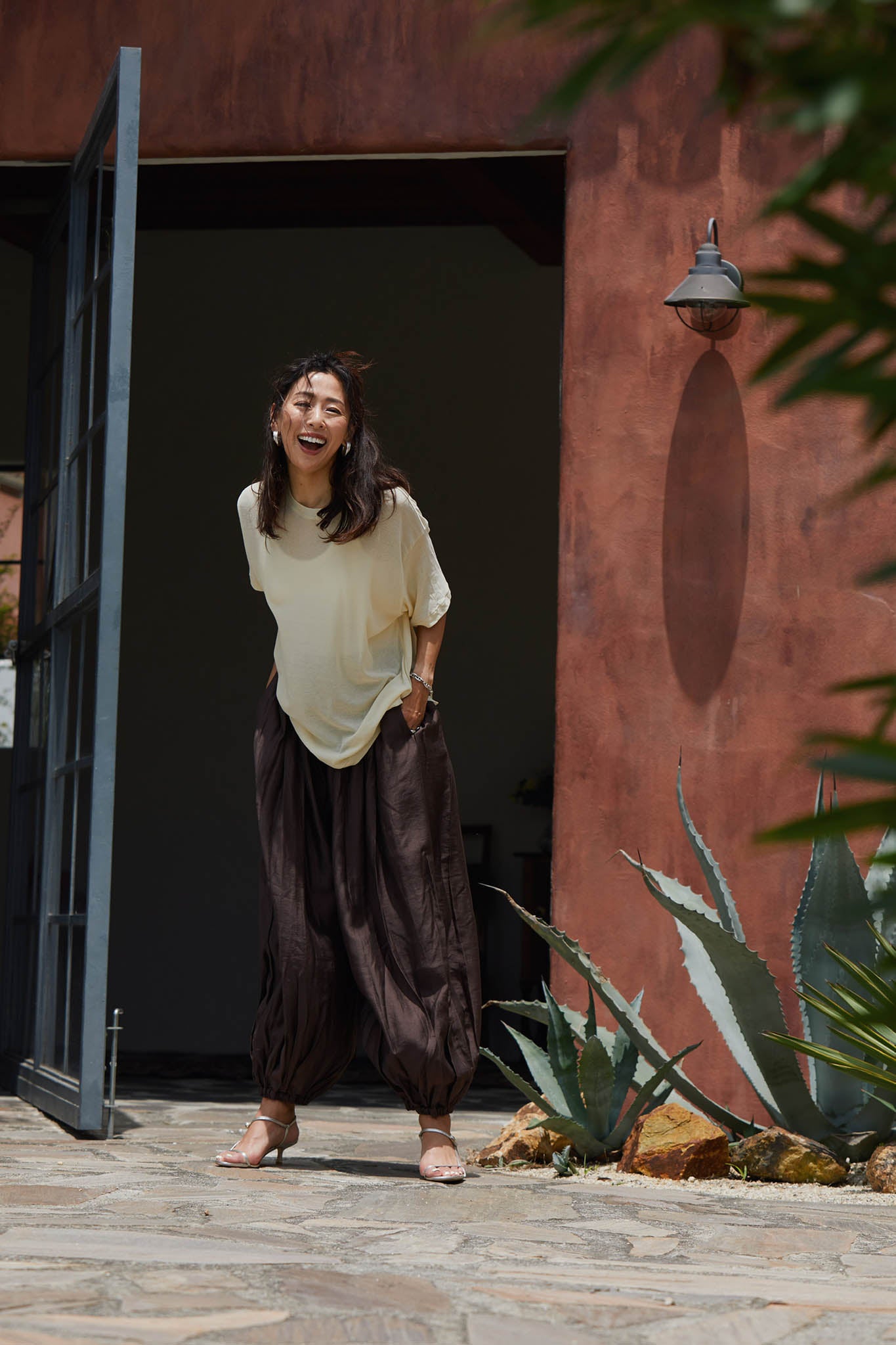 SILKY BALLOON PANTS